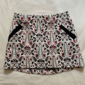 TOPSHOP PATTERNED SKIRT